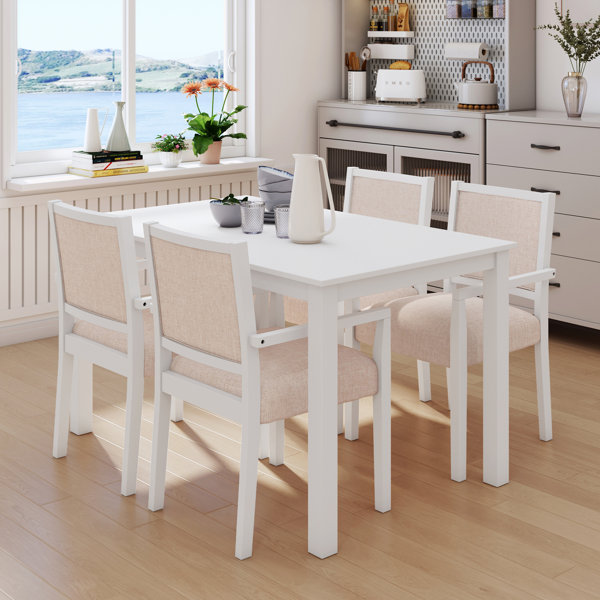 Latitude Run® Duwaine 4 - Person Dining Set | Wayfair